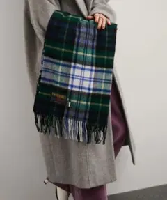 Johnstons of Elgin ×グリーンレーベル リラクシングストール - メルカリ