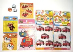 アンパンマン　車　シールワッペン　まとめ売り