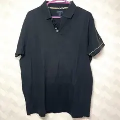 BURBERRY GOLF ブラックポロシャツ S