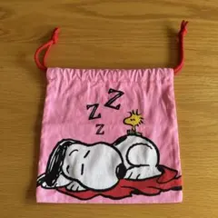 ★スヌーピー　ミニ巾着袋
