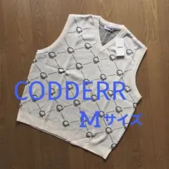● CODDERR ジャガード編みトベスト　Mサイズのサムネイル