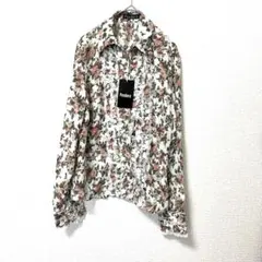 新品　Pendora フラワープリント長袖シャツサイズＬ　ラブリー