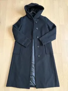 SLOBE IÉNA ブラック ロングコート フード