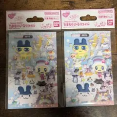 たまごっちたまもりしーるリフィル新品未開封バンダイナムコ2点セット