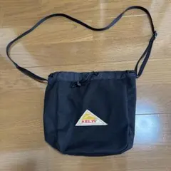 KELTY ブラック ショルダーバッグ