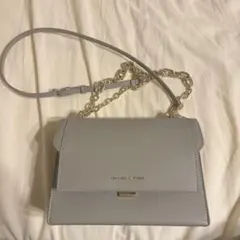 【定価10900円】CHARLES & KEITH ショルダーバッグ グレージュのサムネイル