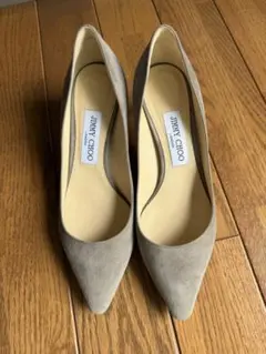 JIMMY CHOO スエード パンプス グレーのサムネイル