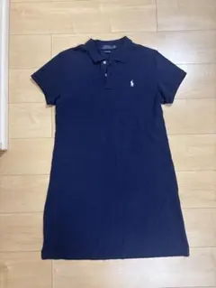Polo Ralph Lauren ネイビー 半袖ワンピース L