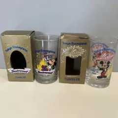 希少！東京ディズニーランド タンブラー　グラスセット　7周年　6周年