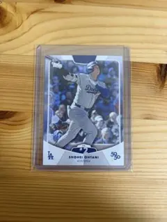 大谷翔平 Topps 50/50 HR #2 トレーディングカードローダー付き