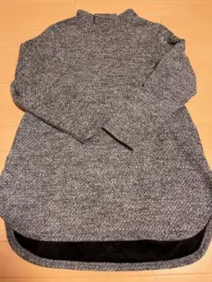 未使用☆長袖チュニック Lフリース裏地