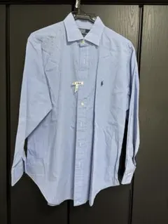 Polo by Ralph Lauren 長袖シャツ 青白チェック39-82