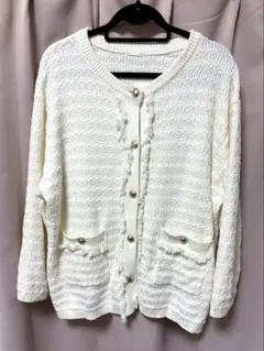 新品タグ付き GU★ ダブルポケットカーディガン 3XL