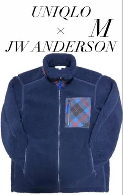 【即日発送】UNIQLO × JWANDERSON フリースジャケットMネイビー