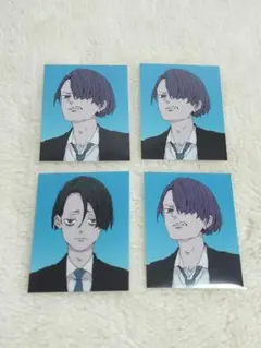 syudou キャラバン 証明写真風ステッカー 運否天賦 - メルカリ