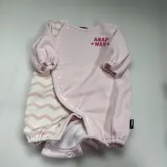 ANAPway 女の子 ロンパース 裏起毛 50-60のサムネイル