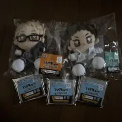 ハイキュー!! ぬいぐるみマスコットと下位賞セット