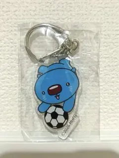 サッカー日本代表戦みずほ銀行公式キャラクターあおまるくんキーホルダーのサムネイル