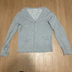 UNIQLO グレー カーディガン Mサイズ