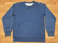 チャンピオン リバースウィーブ インディゴ　Mサイズ 前V