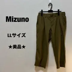 ★美品★ Mizuno ミズノ　メンズ ワークパンツ LLサイズ カーキのサムネイル