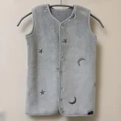 PUPPA PUPO スリーパー フランネル スターグレー Sサイズ