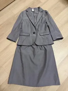 ザスーツカンパニー　スカートスーツ 上下セット グレー40