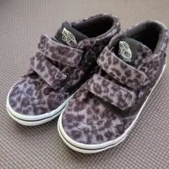 キッズ　VANS　ハイカットスニーカー　18センチ