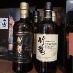 ニッカウヰスキー 竹鶴 余市 宮城峡 3本セット - メルカリ