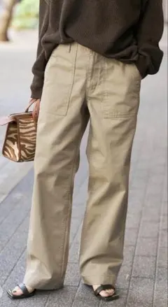 Spick & Span ルーズベイカーパンツ　38