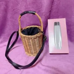 バスケット型バッグ　かごバッグ