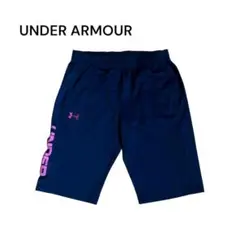 UNDER ARMOR/アンダーアーマー(L)スポーツ ハーフパンツ/ネイビー