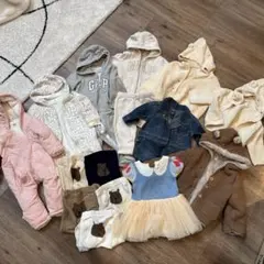 【豪華10点以上】ベビー服 まとめ売り GAP くまさんタイツ他