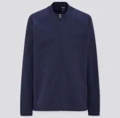 UNIQLO＋ ウルトラストレッチアクティブジャケット　メンズLネイビー
