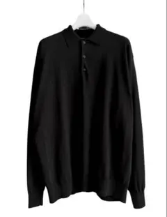 新品未使用　26ss COMOLI (コモリ) コットン ニットポロ　1 COMOLI (コモリ) コットン ニットポロ