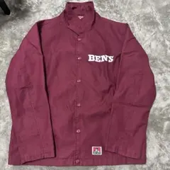 BEN DAVIS コーチジャケット バーガンディ Mサイズのサムネイル