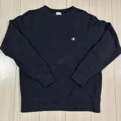 Champion チャンピオン トレーナー スウェット Lサイズ ブラック