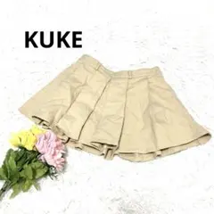 KUKE＊スカート風　スカンツ　キュロット　ミニ　プリーツ　韓国ファッション