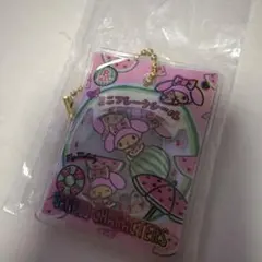 サンリオ　シャカシャカフレークシール風チャーム　こんがりVer.　マイメロディ