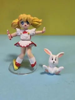 ナムコリアルフィギュアコレクション　ギャルズ編　メルヘンメイズ アリス&ウサギのサムネイル