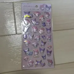 マイメロディ・クロミ ぷくっとシール