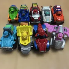 パウ・パトロール キャラクターカー 9台セット