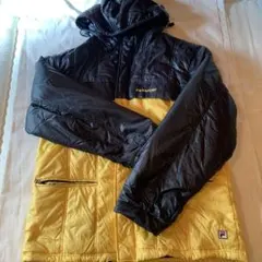 FILA FILASPORT ナイロンジャケット ネイビー・イエロー