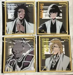 BLEACH WORLD クリアミニ色紙コレクション 更木 砕蜂 狛村 鳳橋