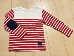 HUSHUSH ストライプ長袖Tシャツ 110cm 男の子　女の子