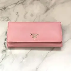 プラダ　PRADA 長財布　サフィアーノ　レザー　編み込み　0514-④ プラダ PRADA 長財布 サフィアーノ レザー 編み込み 0514-④ - メルカリ