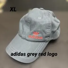 adidas グレー MENSベースボールキャップ L/XL size