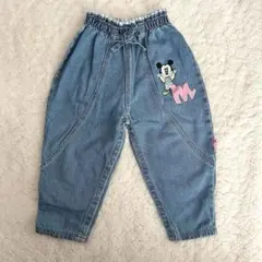 kids vintage baby Mickey denim pants