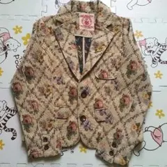 今日削除‼️ 花柄 テーラードジャケット ジャケット リズリサ 系