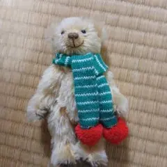 tyttö テディベア ぬいぐるみ マフラー付き